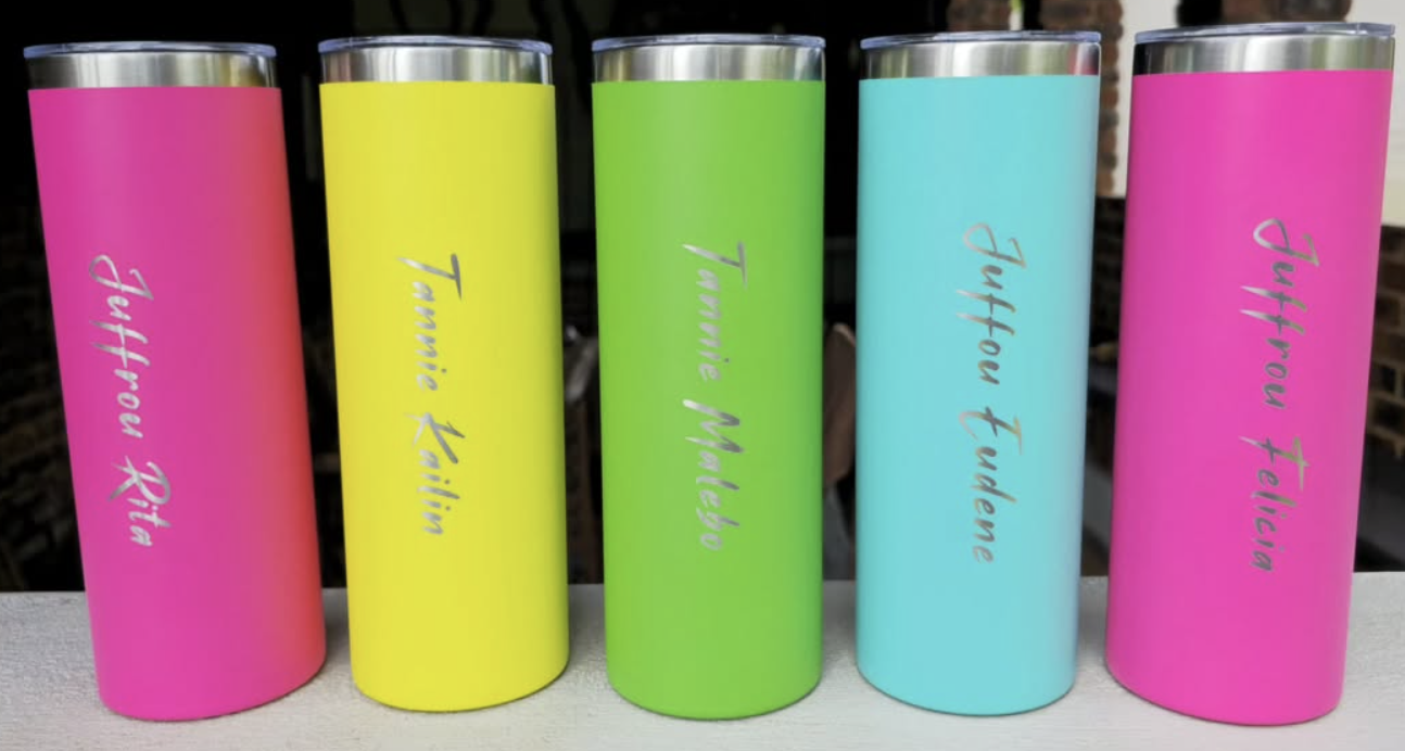 Custom laser cut signage and décor